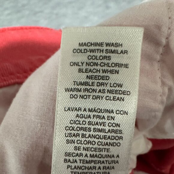 Chico's Jeans Womens Size 1.5 (32x24) Crop Platinum Coral Red Stretch pants - Picture 15 of 16